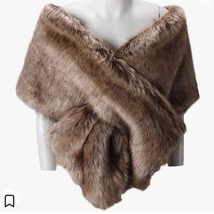 Caracilia Faux Fur Wrap